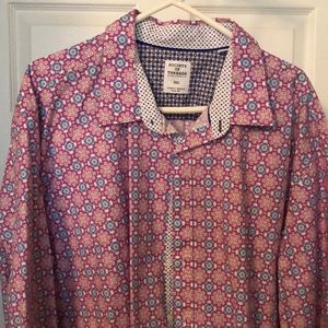 3X button down shirt society of threads